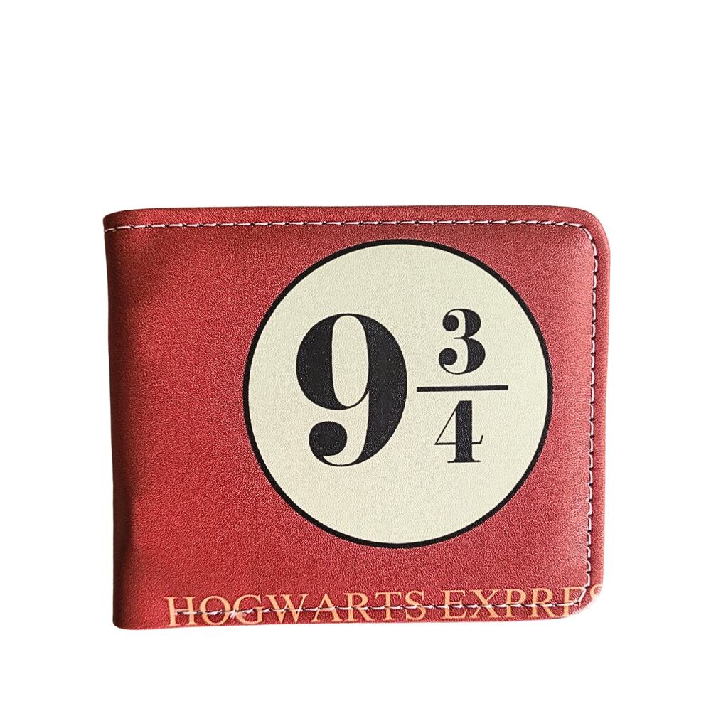 Warner Bros. JK Rowling Harry Potter 9 3/4 Train Platform Leather Purse Wallet